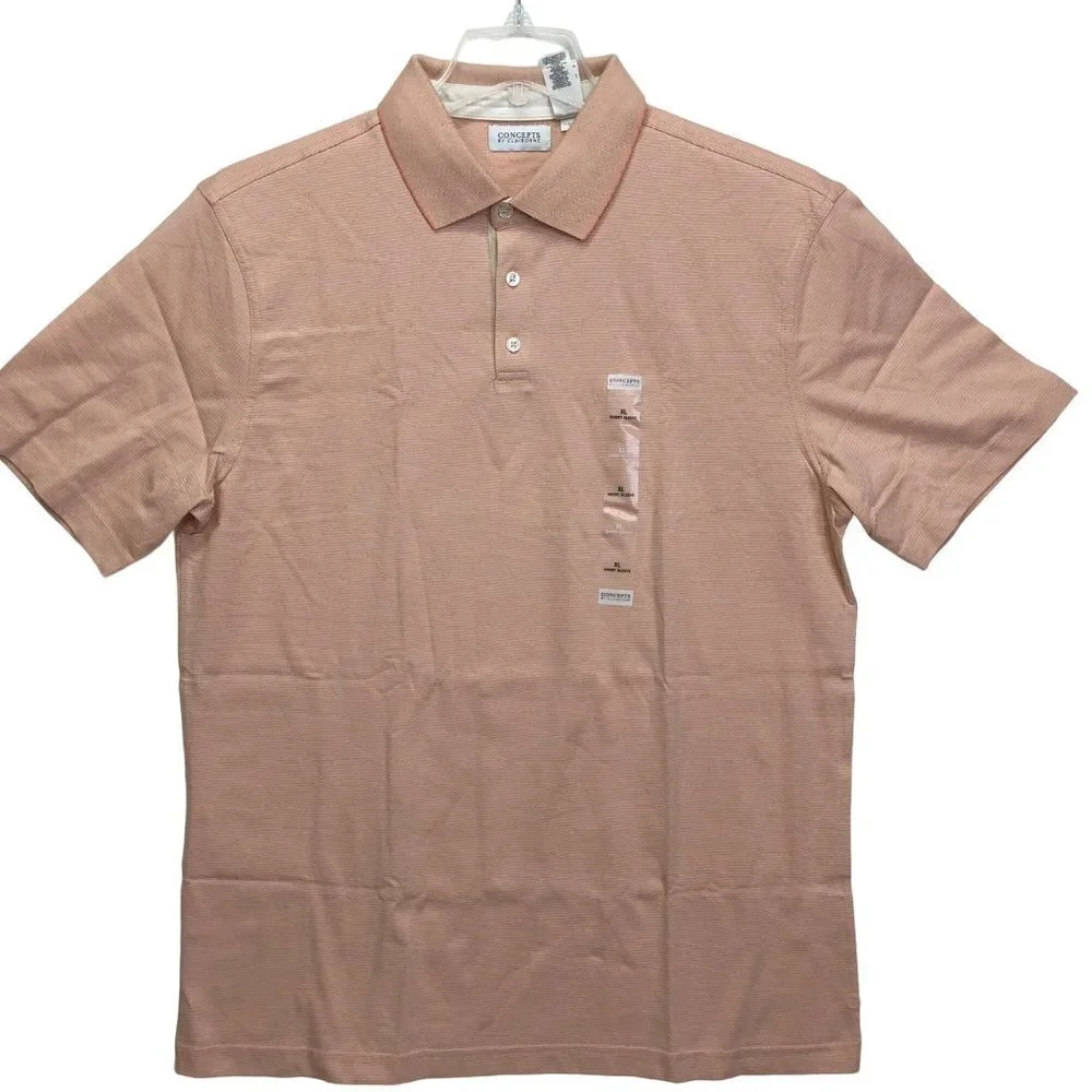 CONCEPTS BY‎ CLAIBORNE MENS POLO SHIRTS XL NEW WITH TAG